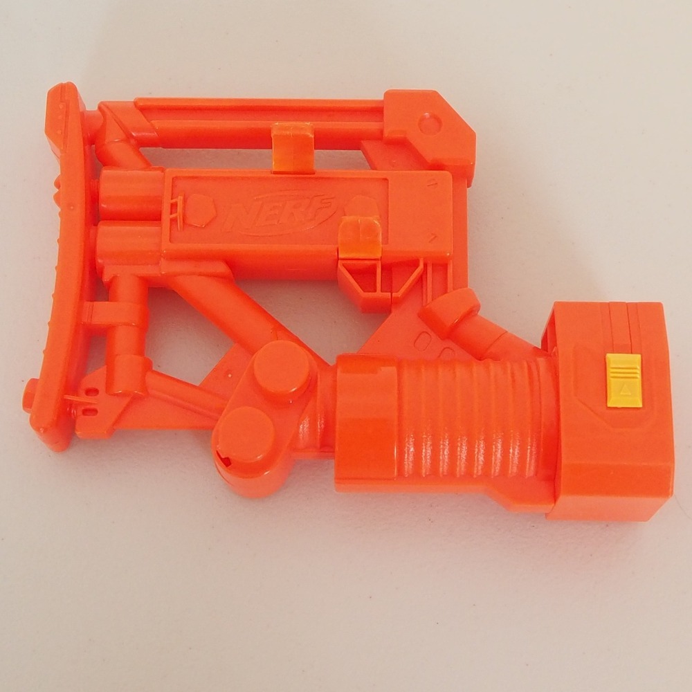 Nerf Blaster Shoulder Stock Unisex OS Orange N-Strike Gear Up Series Accessory